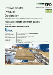 Sandwich panel Cover